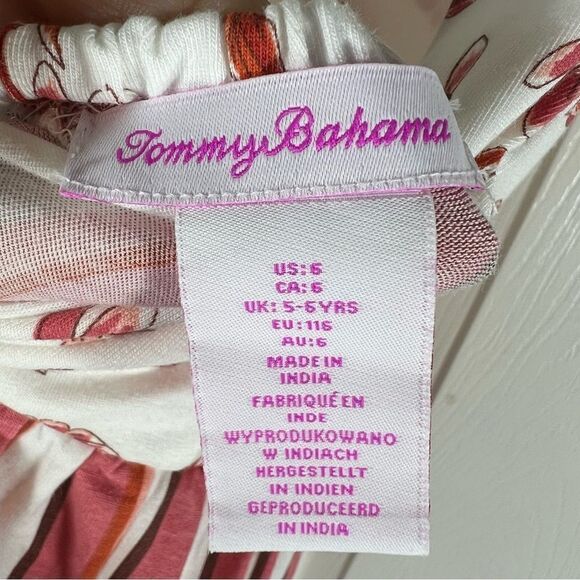 Tommy Bahama Girl’s Dress NWT with Matching Hair Tie - Picture 7 of 7